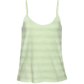VIVANCE Spaghettitop Lime/Weiß 32/34
