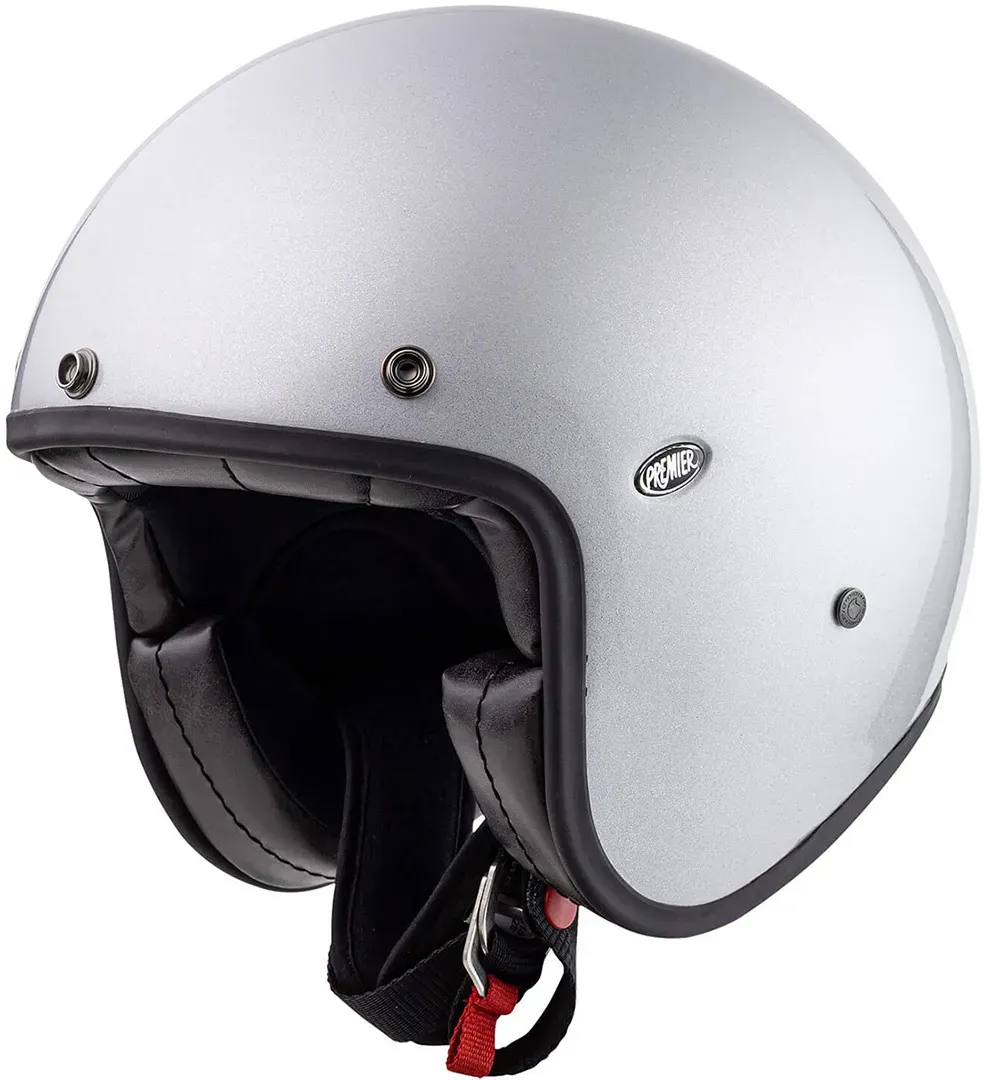 Premier Le Petit Classic U 10 Glitter Helm, zilver, S Voorman