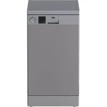 Beko DVS05030S Geschirrspüler (freistehend, 450 mm, Silber)