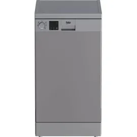 Beko DVS05030S Geschirrspüler (freistehend, 450 mm, Silber)