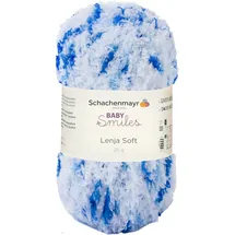 Schachenmayr Baby Smiles Lenja Soft 9807560-00082 blau spot Handstrickgarn, Häkelgarn, Babygarn