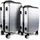 Hti-Living High Level Koffer-Set 2-tlg. silber