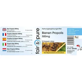Fair & Pure Bienen Propolis Kapseln 90 St.