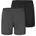 Boxershorts Schwarz Weiß S