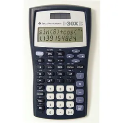 Texas Instruments Schulrechner TI-30XIIS 11-stellig Solar/Batterie