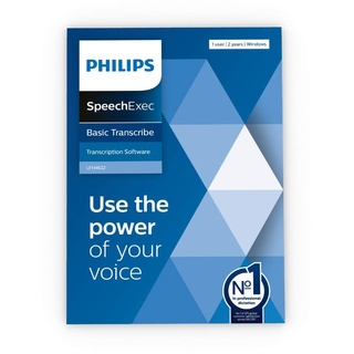 Philips SpeechExec Basic Transcription Box – Abonnement für 2 Jahre