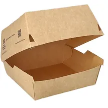 conpax Burger-Boxen 12,5 x 12,5 cm 110 St. Braun