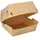 conpax Burger-Boxen 12,5 x 12,5 cm 110 St. Braun