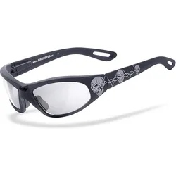 Helly Bikereyes Black Angel Tribal Selbsttönende Sonnenbrille, grau für Männer