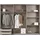 Rauch Schwebetürenschrank Oracle 271 x 210 x 62 cm Grau