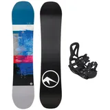 F2 Trans Junior Snowboard Set FE 140 cm Blau + Eco Pure M Bindung Gr. 140 - 10 Jahre