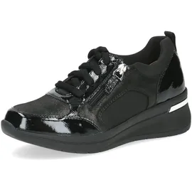 CAPRICE Sneaker in Schwarz, 37 - Schwarz