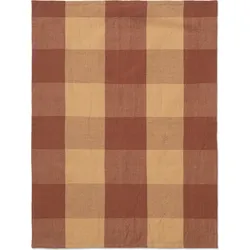 Hale Küchentuch Karomuster orangefarben-rot