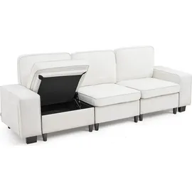 Vevor Schlafcouch Samt Weiß