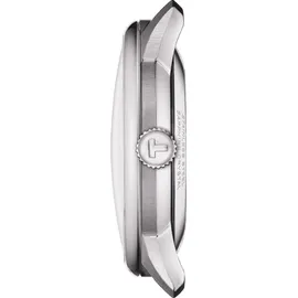 TISSOT Chemin Des Tourelles Powermatic 80 Squelette" Herrenuhr Silber blau Automatik Saphirglas 39mm