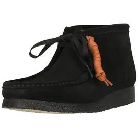 CLARKS Wallabee Boot Herren Schwarz 45