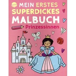 ARENA Mein erstes superdickes Malbuch 71826-2 Prinzessinnen