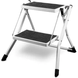 siwitec Mini Klapptritt Klapptrittleiter 2 Stufen