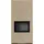 Kratki Floki Box 8 kW Stahl Schwarz/Abdeckplatte Quarzsinter