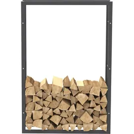BC-ELEC Holzablage Stahl 150 x 100 x 25 cm Schwarz