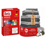 Betz Handtuch Set 10-tlg. grau/silber