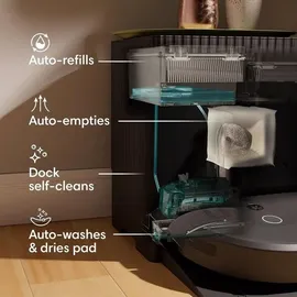 IROBOT Roomba Combo 10 Max Saug-/Wischroboter inkl. Absaug-/Reinigungsstation (X085840)