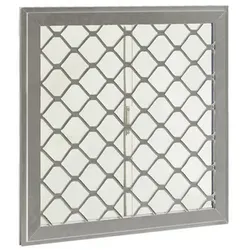 Globel Fenster-Kit, 1 Stück - silberfarben
