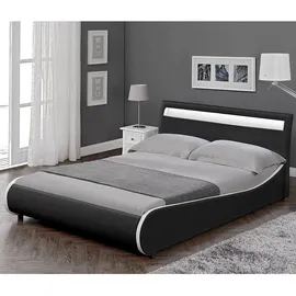 Corium Valencia 180 x 200 cm Schwarz