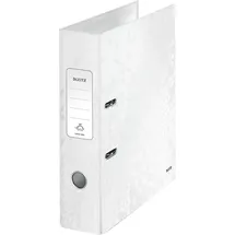 Leitz Esselte 10050001 - LEITZ Wow Lever Arch File A4 80mm Pearl White PK10