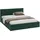 Fdm Polsterbett, dunkelgrün Holzwerkstoff, 140x200 cm, Schlafzimmer, Betten, Polsterbetten
