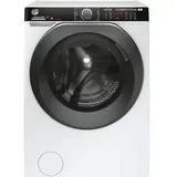 Hoover H-WASH&DRY 500 HDP 4149AMBC/1-S, Frontlader, Freistehend, Weiß, Links, Schwarz, Drehregler, Berührung - Weiß