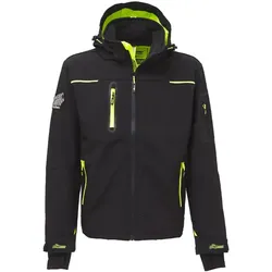 Softshelljacke "SPACE" Performance - M - black carbon