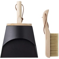 Bloomingville Cleaning Kehrblech mit Schaufel aus Holz und Metall