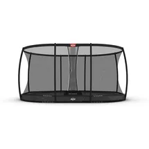 Berg Toys BERG Trampolin Grand Elite InGround 520 x 345 cm Anthrazit + Netz Deluxe XL