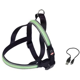 Nobby Flash Mesh Hundegeschirr Grün M