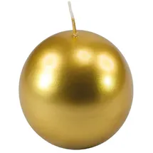 Cereria Di Giorgio Kugelkerzen 6 x 6 x 6 cm 6 St. Gold