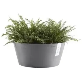 Ecopots Kunststoff-Topf Frankfurt rund, Grau