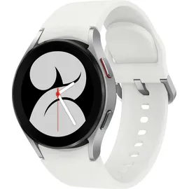Samsung Galaxy Watch4 silver 40 mm BT Sport Band weiß