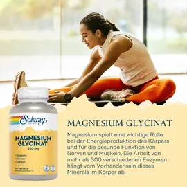 Supplementa Magnesium Glycinat 350 Solaray