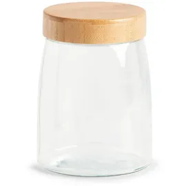 Zeller Vorratsglas mit Bambusdeckel 1300 ml