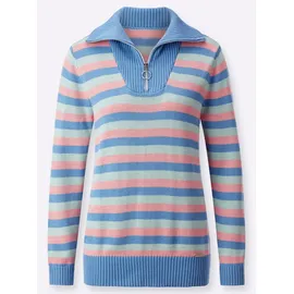 Casual Looks Troyer-Pullover blau 54
