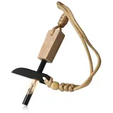 CampFeuer Feuerstahl Mit Messer, Notfallausrüstung, Survival Set, Feueranzünder Für Campingausflüge