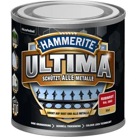 Hammerite Metall-Schutzlack Ultima 250 ml rubinrot matt