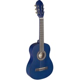 Stagg 1/4 klassik-Gitarre blau
