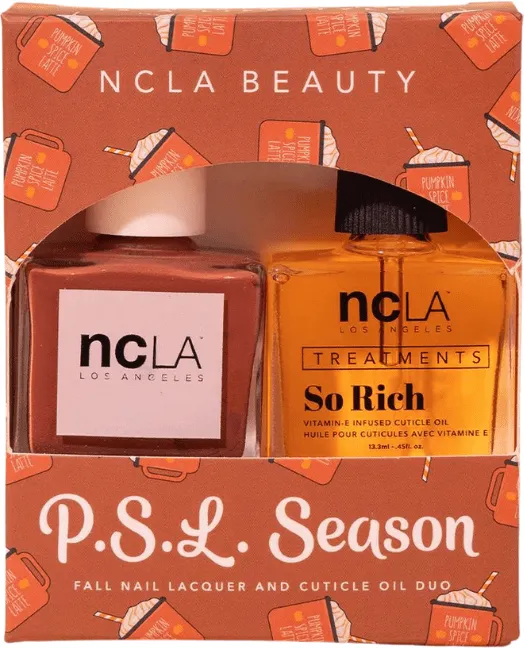 NCLA BEAUTY PSL Season Nail Duo  (2 )