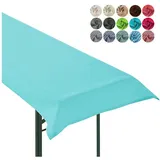 heimtexland Tischdecke Bierzeltgarnitur Typ861 90 x 240 cm Aqua