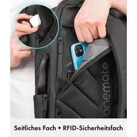 onemate Backpack Pro 2 0 l schwarz