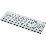 Fujitsu KB521 Tastatur USB Grau, Marmorfarbe