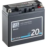 Ective LC 20L BT 12V LiFePO4 Lithium Versorgungsbatterie 20 Ah