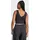 adidas Essentials Small Logo Cotton Lifestyle Tanktop Black / White XS